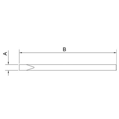 Imagem de Manípulo em Aço Cromo Vanádio 3/4"x600 mm Tramontina PRO