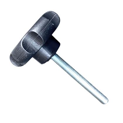 Imagem de Manípulo Macho Margarida Plastico 4526 Rosca M6 x 25mm 10 Un