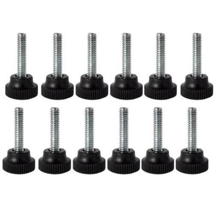 Imagem de Manípulo Termoplástico Macho M6 X 50mm - 2013 - Modelo Botão