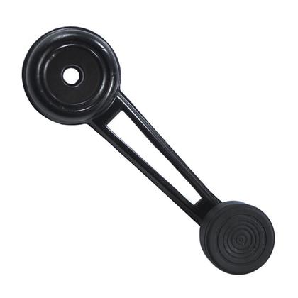 Imagem de Manivela Vidro Preto Metal Belina G2 Corcel G2 Del Rey Pampa Scala Serve Ld Le