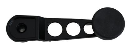 Imagem de Manivela Vidro Vw Após 71 Preta Esporte 70 A 13 Fix Parafuso