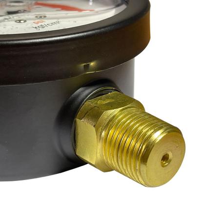 Imagem de Manometro 0 A 700 BAR CM2 GP10S Com GLICERINA para CILINDRO NACIONAL
