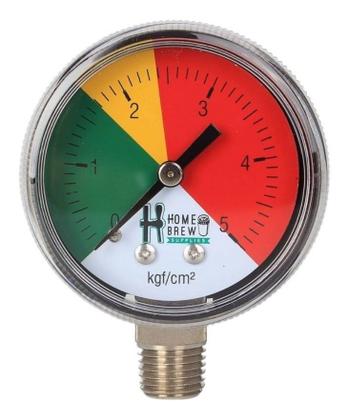 Imagem de Manometro E Adaptador Para Garrafa Pet Cerveja Kombucha