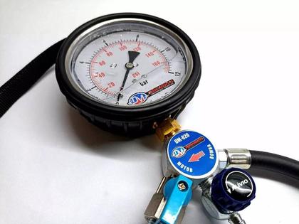 Imagem de Manômetro e Bomba Combustível DM-820 12 Bar