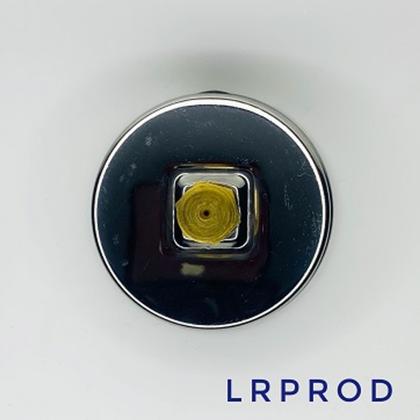 Imagem de Manômetro horizontal -diam.63mm (2. 1/2” ) com escala de 0-14 KGF/CM2 x 200 PSI - Com Flange