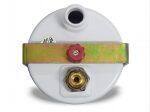 Imagem de Manômetro turbo 52mm mecânico 2kg street branco (155302sb) cronomac