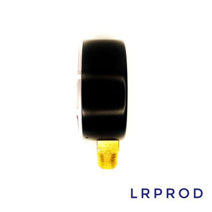 Imagem de Manômetro vertical - Diam.63mm (2.1/2” ) com escala de 0-14 KGF/CM2 x 200 PSI
