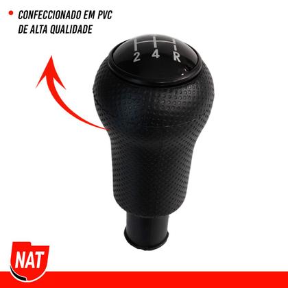 Imagem de Manopla + Coifa Vw Gol Parati E Saveiro 1987 Até 1999