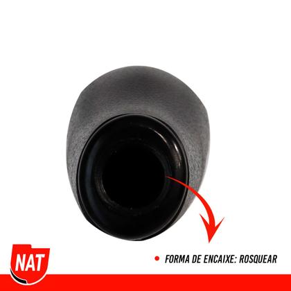 Imagem de Manopla de Câmbio Automático Peugeot 206 207 208 307 308 2008 407 408