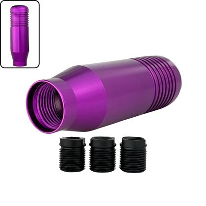 Imagem de Manopla de Câmbio Esportiva Metal Roxo Universal Regulável