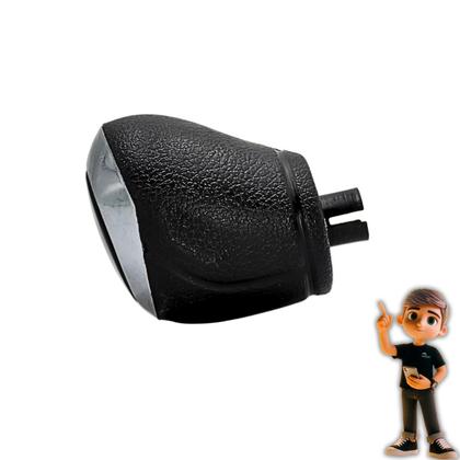 Imagem de Manopla De Câmbio Onix Spin Cobalt 2012 Até 2018 2019 2020 Prisma e Sonic Preta Parafusada