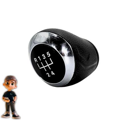 Imagem de Manopla De Câmbio Onix Spin Cobalt 2012 Até 2018 2019 2020 Prisma e Sonic Preta Parafusada