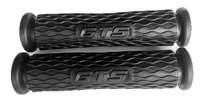Imagem de Manopla Punho GTS Confortável Borracha Preta Padrão Universal Bike