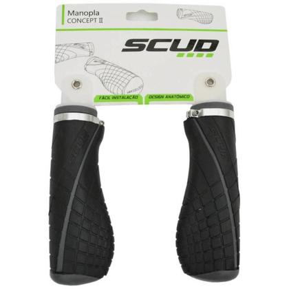 Imagem de Manopla Scud Concept Ii Ergonomica Preto/Cinza