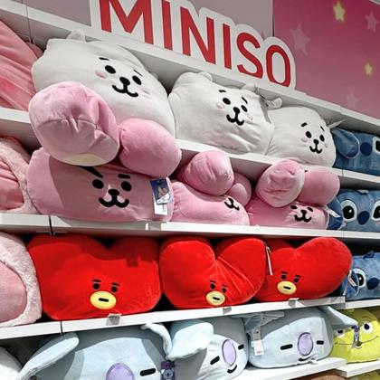 Imagem de Manta Almofada 2 em 1 Infantil Adulto Personagens BTS BT21 KPOP Travesseiro Pelúcia Decoração Presente Aniversário Dia das Crianças Menina Menino