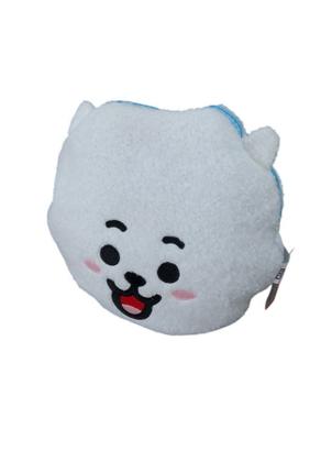 Imagem de Manta Almofada Infantil Personagens BT21 - Branca