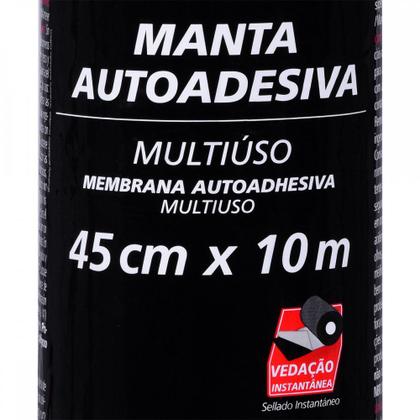 Imagem de Manta Autoadesiva C/ Alumínio Flex. 45cmx10m Worker - 460125
