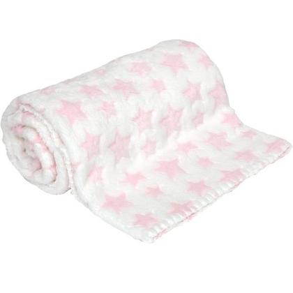 Imagem de Manta Bebe com Ursinho Soninho Rosa Buba