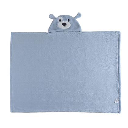 Imagem de Manta Cobertor Mantinha Bebê Com Capuz de Bichinho - Pimpolho Baby