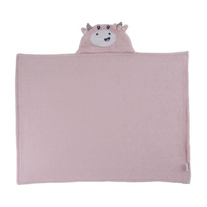 Imagem de Manta Cobertor Mantinha Bebê Com Capuz de Bichinho - Pimpolho Baby