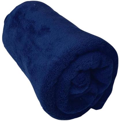 Imagem de Manta Cobertor Micro Fibra Solteiro Varias Cores 140 X 220cm