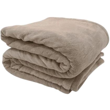 Imagem de Manta Cobertor Micro Fibra Solteiro Varias Cores 140 X 220cm