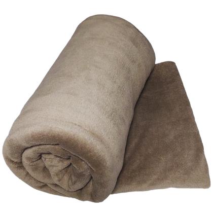 Imagem de Manta Cobertor Micro Fibra Solteiro Varias Cores 140 X 220cm