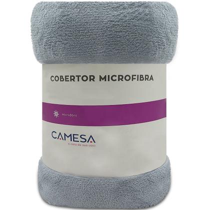 Imagem de Manta Cobertor Solteiro 150x220cm Microfibra Soft Macia Fleece  Camesa - Emcompre