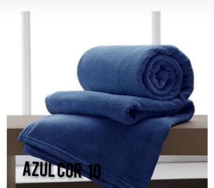 Imagem de Manta Cobertor Solteiro MIcrofibra Toque Macio Lisa 1.80 x 2.00