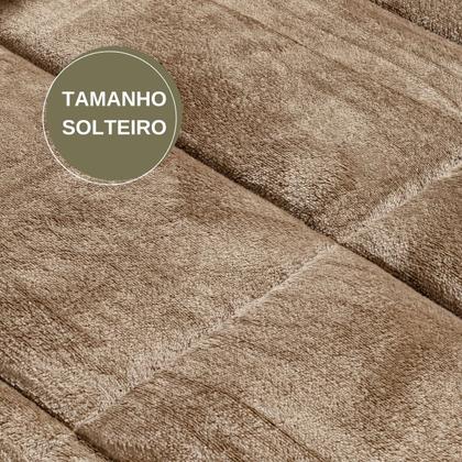 Imagem de Manta Cobertor Tamanho Solteiro Soft Tecido Macio Coberdrom