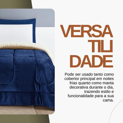Imagem de Manta Cobertor Tamanho Solteiro Soft Tecido Macio Coberdrom