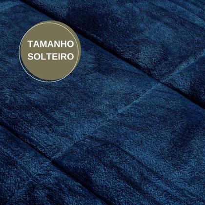 Imagem de Manta Cobertor Tamanho Solteiro Soft Tecido Macio Coberdrom