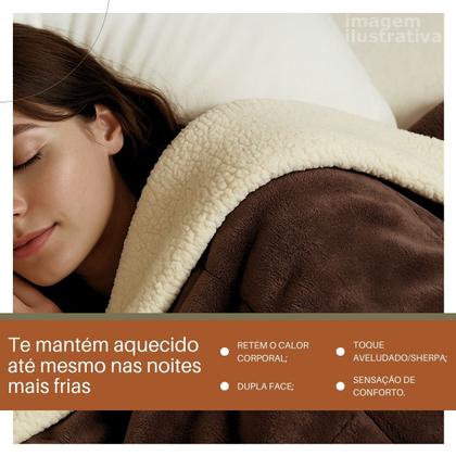 Imagem de Manta Cobertor Tamanho Solteiro Soft Tecido Macio Coberdrom