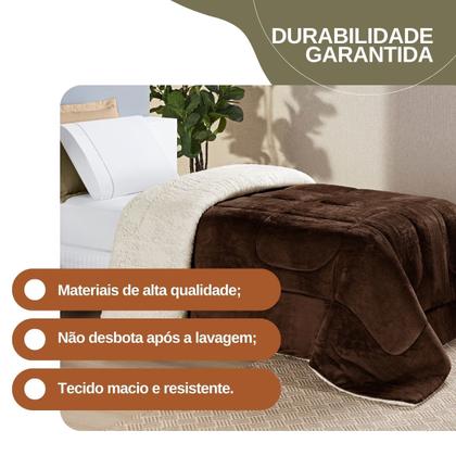 Imagem de Manta Cobertor Tamanho Solteiro Soft Tecido Macio Coberdrom