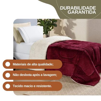 Imagem de Manta Cobertor Tamanho Solteiro Soft Tecido Macio Coberdrom
