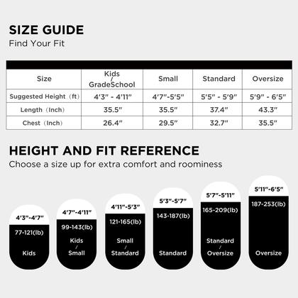 Imagem de Manta com Capuz Bedsure Sherpa Ocean Blue - Adultos e Crianças