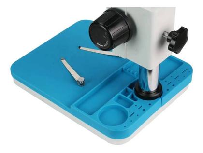 Imagem de Manta De Silicone Azul Para Base De Microscópio Rl-004m