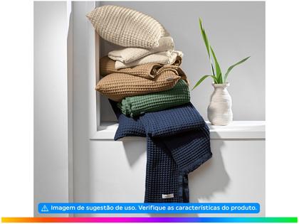 Imagem de Manta Decorativa Karsten Denver 100% Algodão Piquet