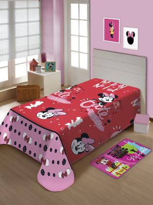 Imagem de Manta  Fun Minnie Mouse Licenciado Jolitex 1,50x2,00m