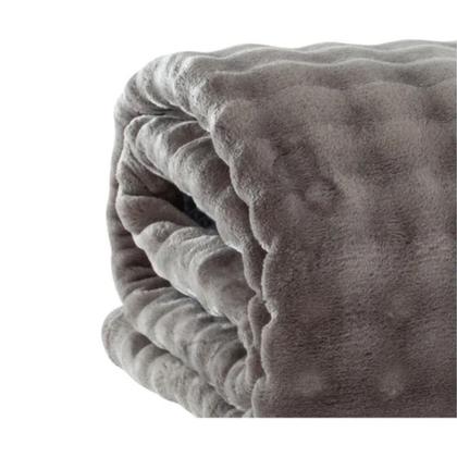 Imagem de Manta Grossa Chamonix 300gm 180x220cm Casal Size Coberta Grande Toque de Seda Macia Corttex