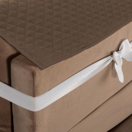 Imagem de Manta Impermeável para Sofá Retrátil e Reclinável 3 Lugares 2 Metros Com Bolso Lateral e Elástico