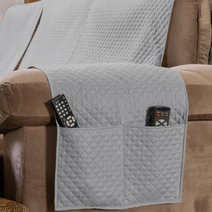 Imagem de Manta Impermeável para Sofá Retrátil e Reclinável 3 Lugares 2 Metros Com Bolso Lateral e Elástico