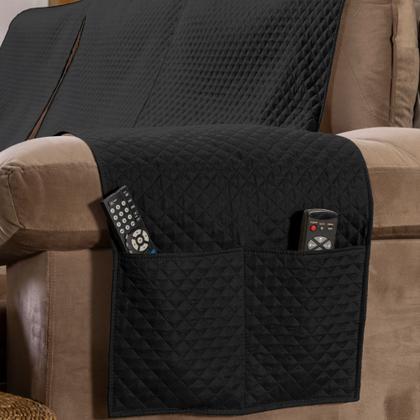 Imagem de Manta Impermeável para Sofá Retrátil e Reclinável 3 Lugares 2 Metros Com Bolso Lateral e Elástico