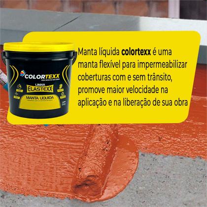 Imagem de Manta Líquida 15kg Emborrachada Secagem Rápida Kit C/2 Und