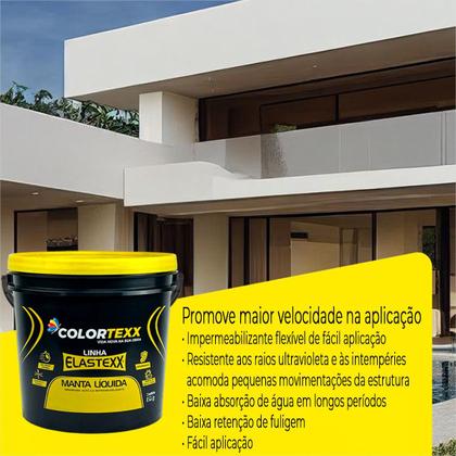 Imagem de Manta Líquida 15kg Emborrachada Secagem Rápida Kit C/2 Und