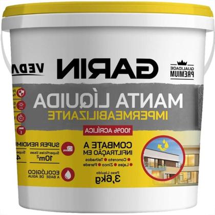 Imagem de Manta Liquida Garin - 3,6Kg Cinza