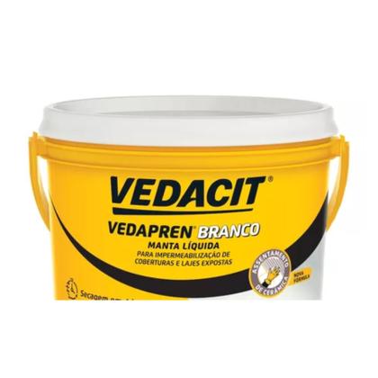 Imagem de Manta liquida vedapren branca base acril 4,5kg vedacit