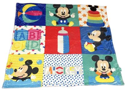 Imagem de Manta Mantinha Cobertor De Sherpa Para Bebê - Estampa Personagem Menino Mickey Mouse Baby - Disney Baby