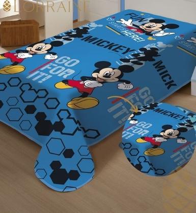 Imagem de Manta Micro Solteiro 200x150 Fun Não Alérgica Mickey Fun