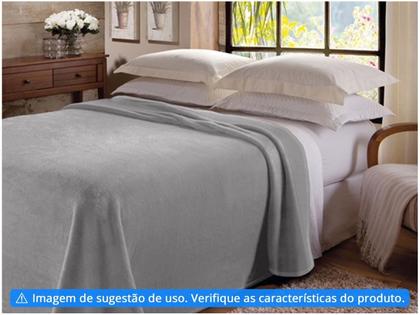 Imagem de Manta Microfibra Casal Unicolor 180x220 Jolitex